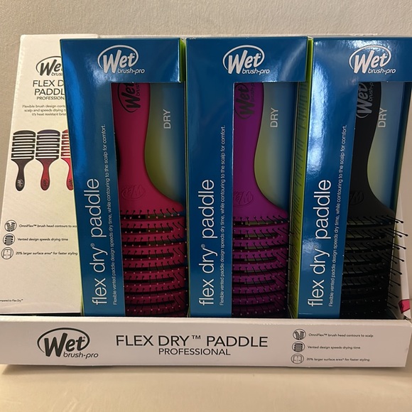 WET BRUSH PRO “Wet/Dry Flex Paddle” Brush - Picture 3 of 3